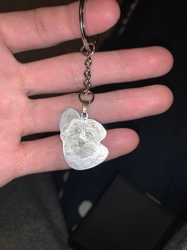 Customer photo review of Silvercut™ Keychain