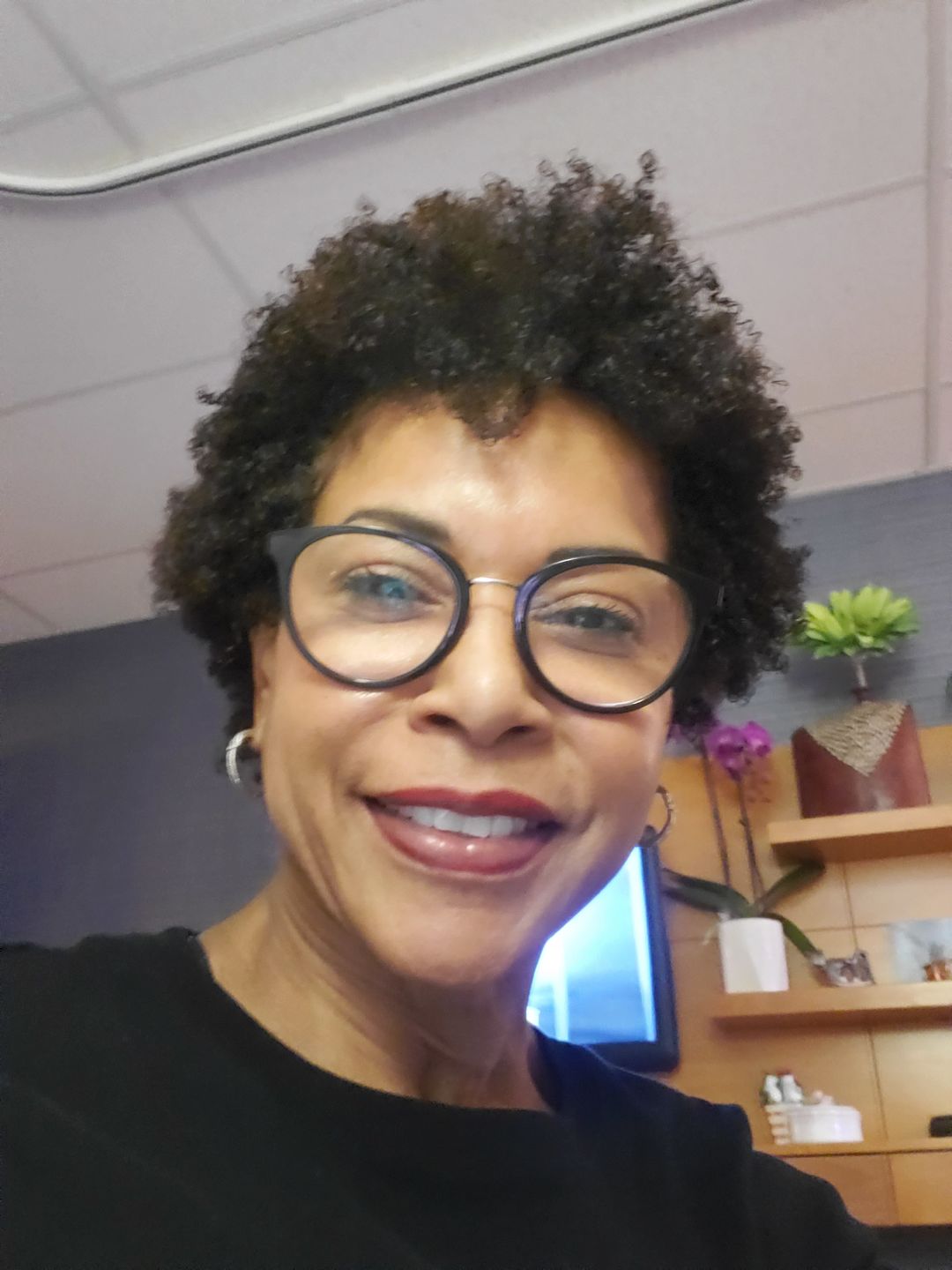 Customer photo review of Curly Hair Moisturizer with Organic Avocado Oil and Organic Jojoba Oil with Lavender Fragrance