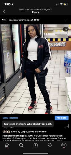 Customer photo review of Pullover Track Hoodie Black - White (100-301)
