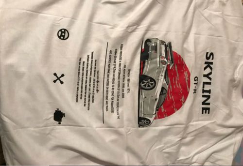 Customer photo review of Japanese Nissan Skyline R34 T-Shirt