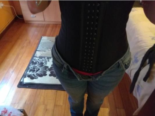 Customer photo review of Original Kim K Waist Trainer