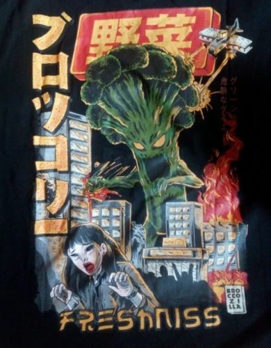 Customer photo review of Japanese Cartoon Monster T-Shirt