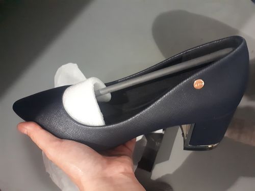 Customer photo review of Sky Heel Pumps