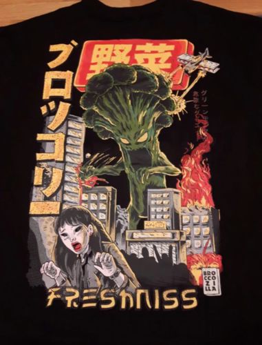 Customer photo review of Japanese Cartoon Monster T-Shirt