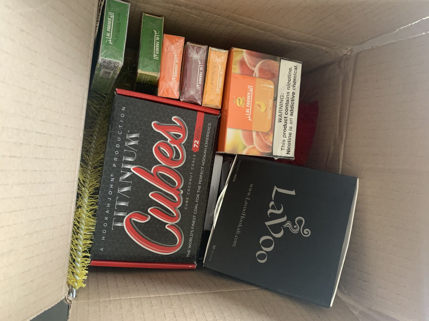 Customer photo review of Al Fakher Shisha 50g
