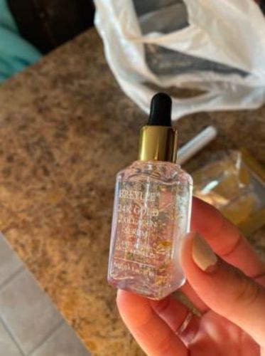 Customer photo review of 24k GOLD Collagen Anti-Aging Serum mit Hyaluron