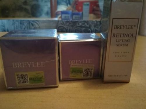 Customer photo review of Luxus Retinol Hautpflege Anti Aging Set