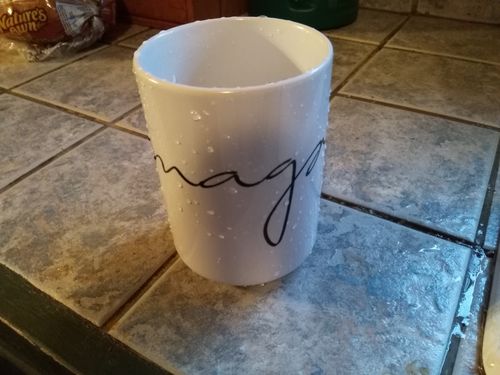 Customer photo review of MAGA Signature Mug