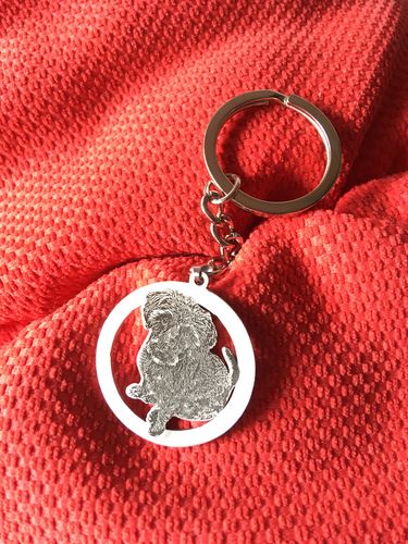 Customer photo review of Silvercut™ Keychain