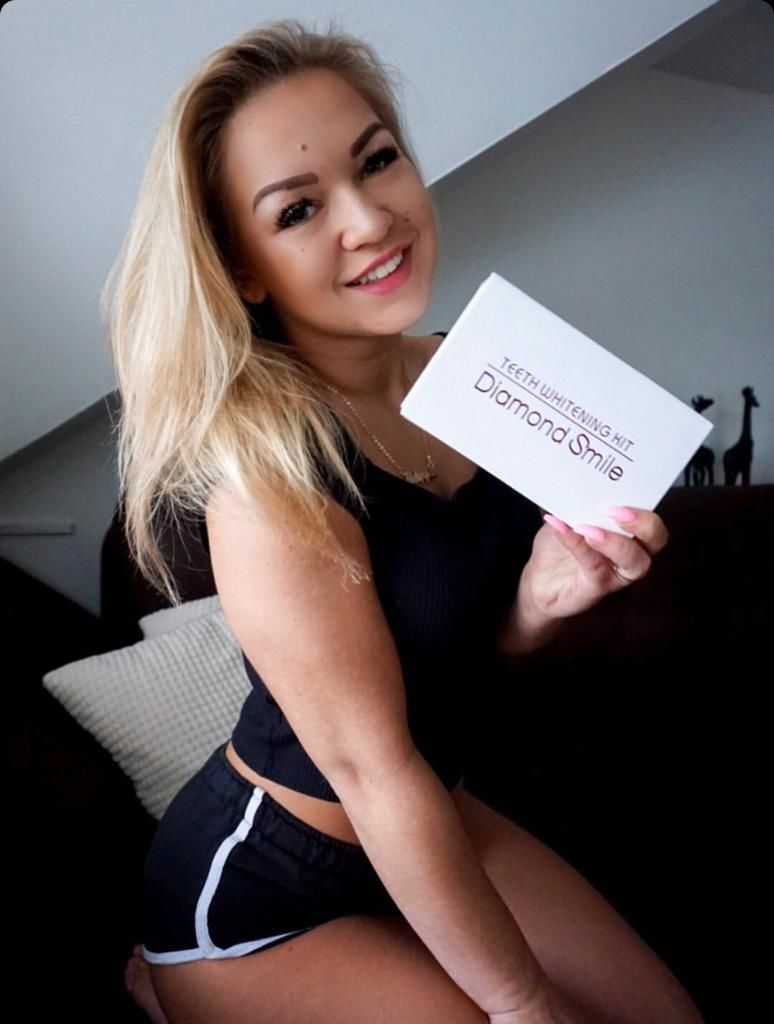 Customer photo review of Premium Zahnbleaching Set