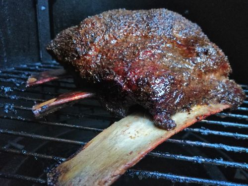 Reseña con foto de un cliente sobre Short Rib Pieza Básica