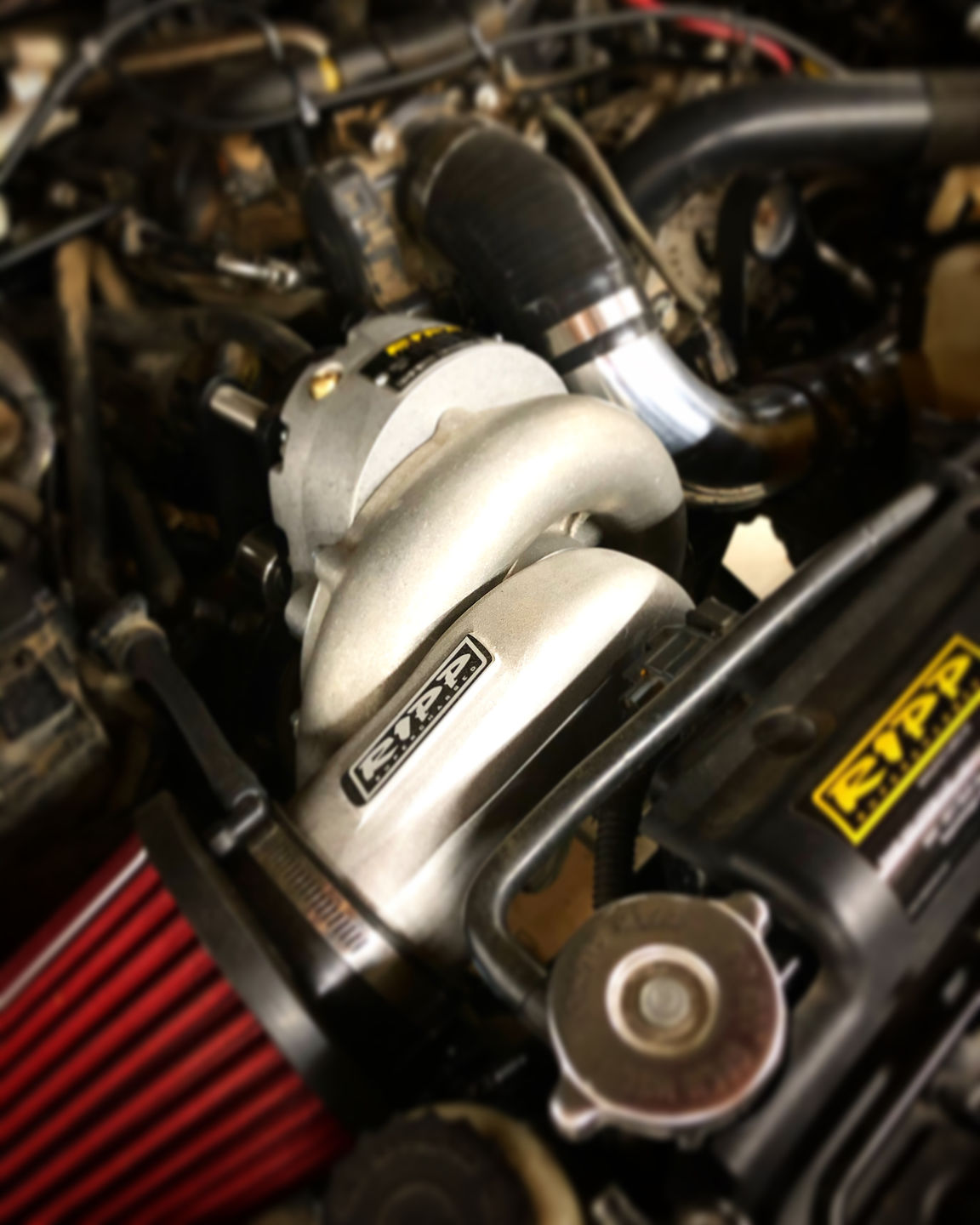 Customer photo review of Altitude Pulley and Belt Kit for RIPP Supercharged Jeep Wranglers