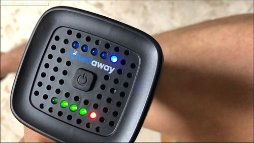 Customer photo review of Achedaway Percussion and Vibration Massager (Black)