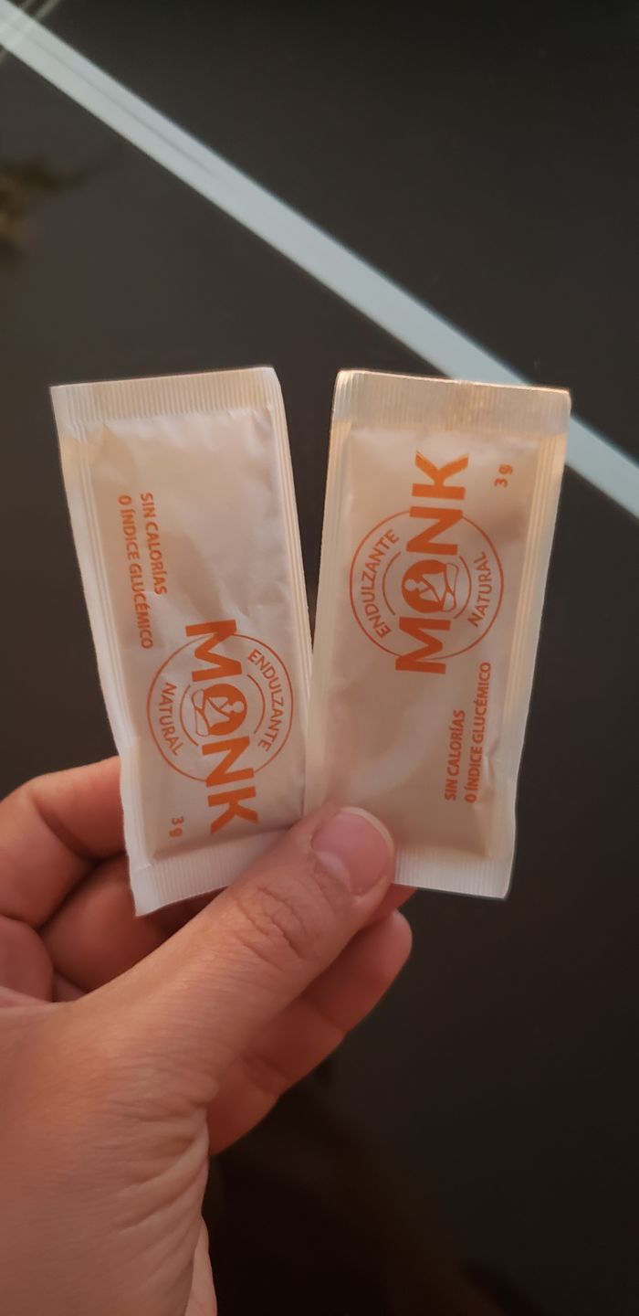 Customer photo review of Sobrecitos de Monk: Fruta del Monje en 40 sobres de 3 grs.