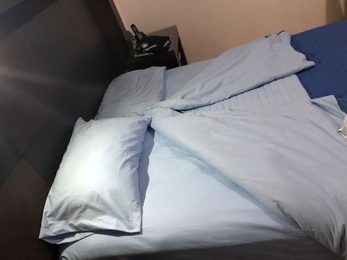 Customer photo review of Juego de Sábanas Básica Algodón Percal 200 -Tamaño y color a elegir