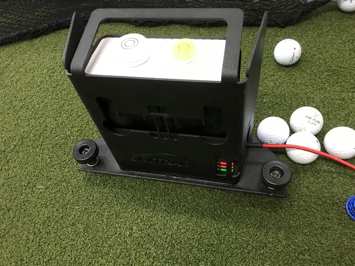 Customer photo review of SkyTrak Protective Metal Case
