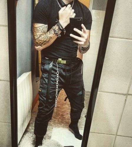 Customer photo review of Layton Spiezio Joggers