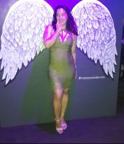 Customer photo review of Victoria Lace Dress | KHAKI