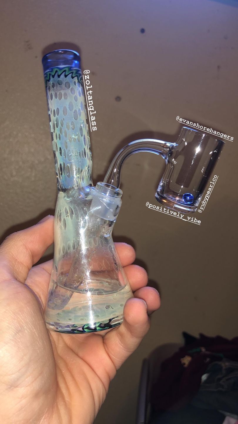 Customer photo review of Exotic Blue 6mm Sapphire Terp Pearls