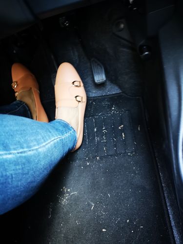 Customer photo review of Women Loafer Slipper in Peach Double Monk Strap