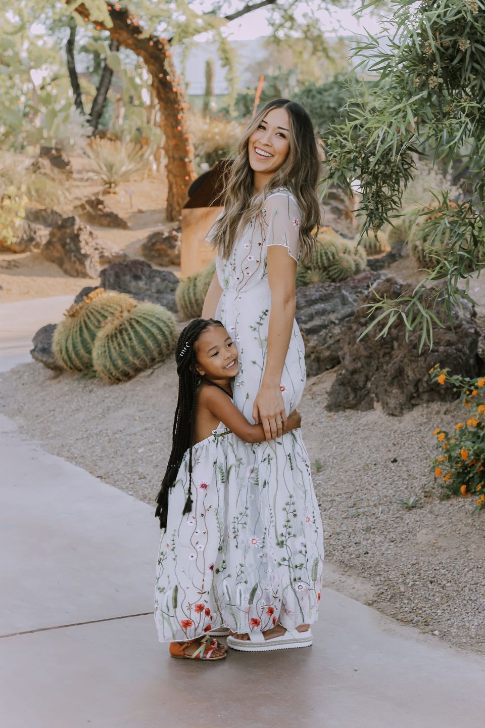 Customer photo review of Garden Lace Maxi Dress (Women)