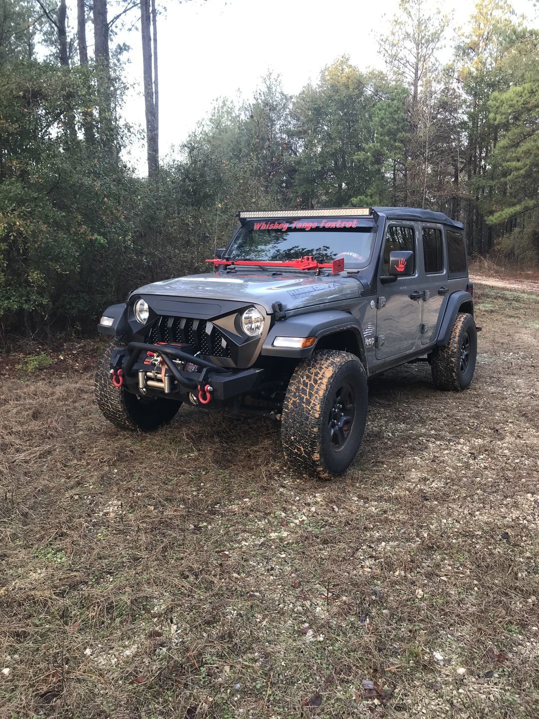 Customer photo review of Demon Grille - Matte Black  (18-20 Wrangler JL & Gladiator JT)