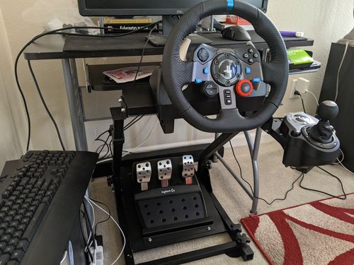 Customer photo review of CLASSIC Steering Wheel Stand