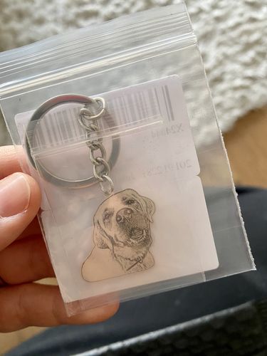 Customer photo review of Silvercut™ Keychain