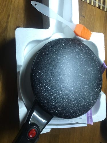 Customer photo review of Crêpière automatique portative