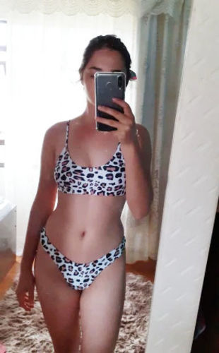Customer photo review of Anabel Print Bikini