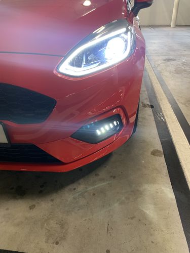 Customer photo review of Fiesta MK8 ST/ST Line Race Style Fog Light Armour