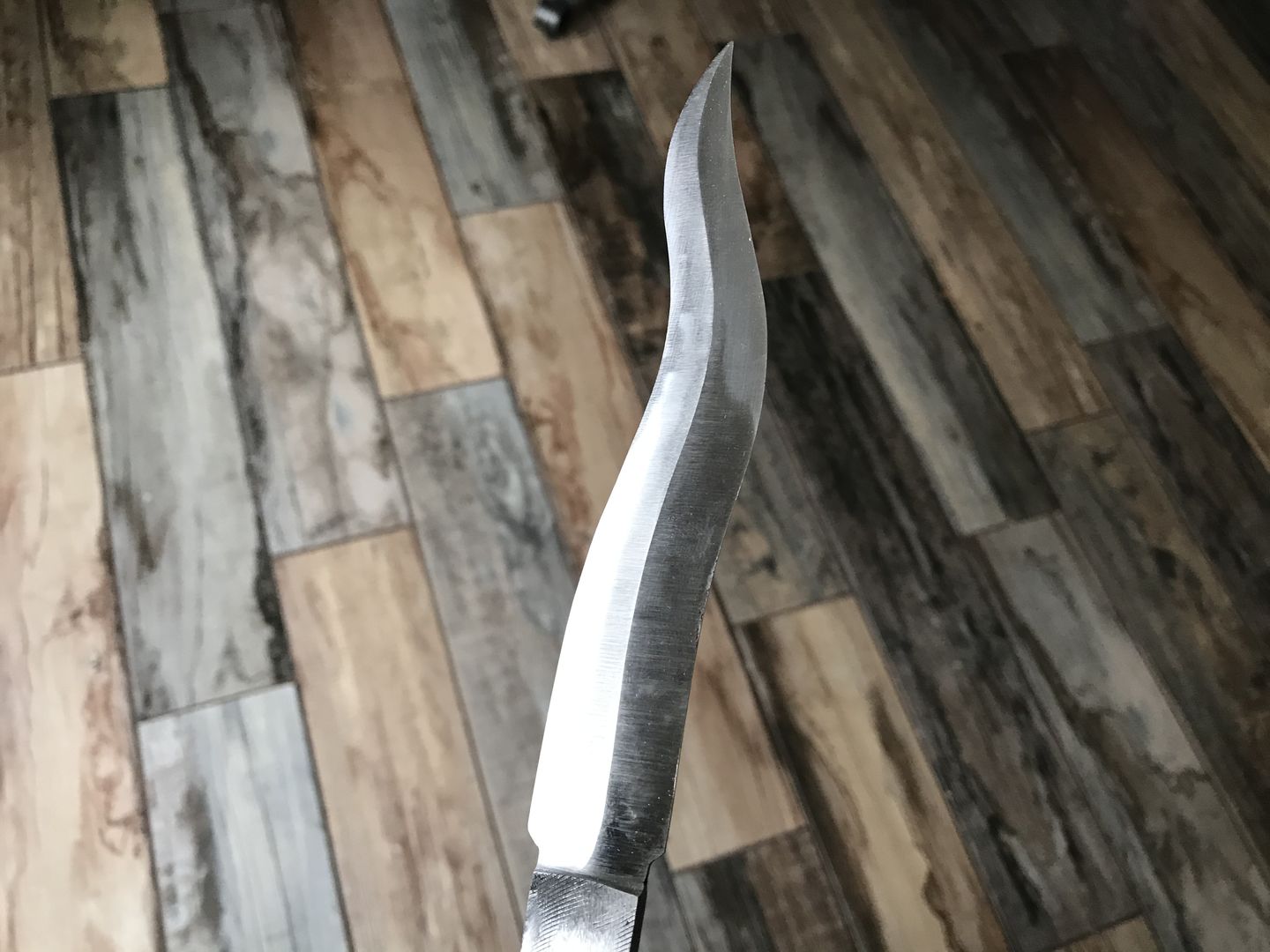 Customer photo review of 2" x 48" Sanding Belts for Stock Removal