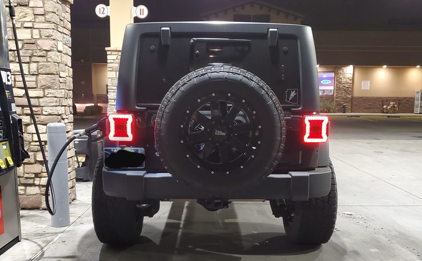 Customer photo review of JK to JL Conversion Tail Lights (07-18 Wrangler JK/ JKU)