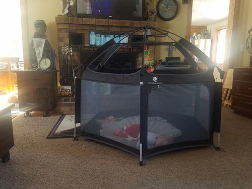 Customer photo review of Pop N' Go® Playpen