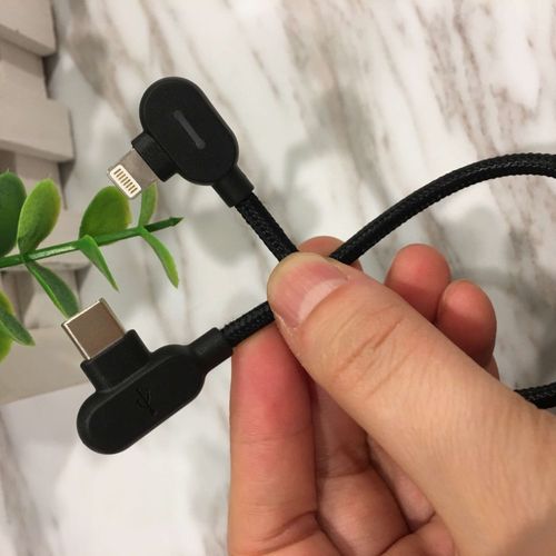 Customer photo review of The Titan 36W USB-C to Lightning Cable PD Cable™