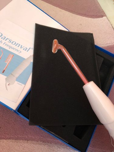Customer photo review of EverBelle™ High Frequency Skin Rejuvenator (4 in 1)