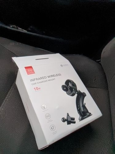 Customer photo review of Titan Wireless Car Charging Holder Mrk 2™