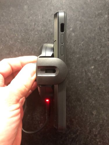 Customer photo review of Titan Wireless Car Charging Holder Mrk 2™