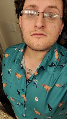 Customer photo review of Benny The Jet – Short Sleeve Shirt