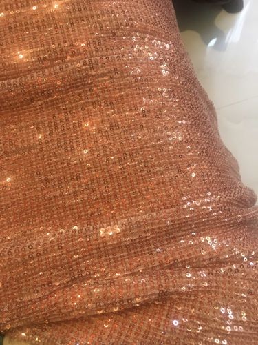 Customer photo review of Sexy Lace Transparent Glitter Tassel Jumpsuits