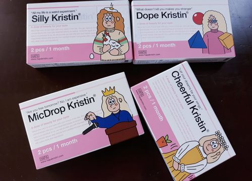Customer photo review of Silly Kristin - gray