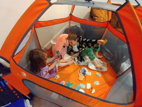Customer photo review of Pop N' Go® Playpen