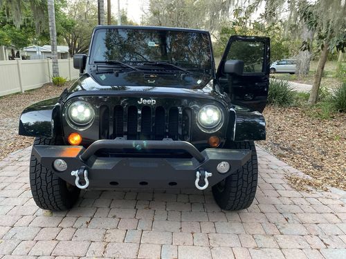 Customer photo review of Smoked Lens LED Headlights for 97-18 Jeep Wrangler TJ/ JK (DOT Approved)