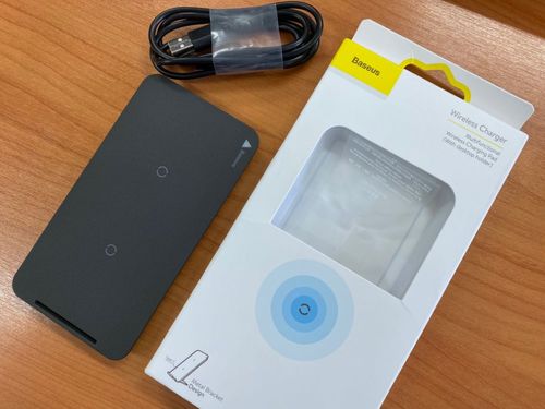 Customer photo review of The Titan Wireless Fast Charging Dock™