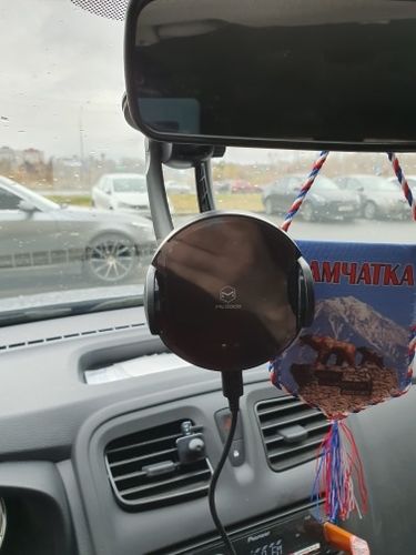 Customer photo review of Titan Wireless Car Charging Holder Mrk 2™