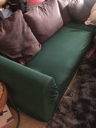 Customer photo review of IB™ Stretchable Elastic Sofa Covers