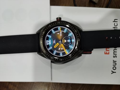 Customer photo review of Zagzog Smartwatch SN82 Sports - 1.3インチアルミニウムケース - ゴム製バンド