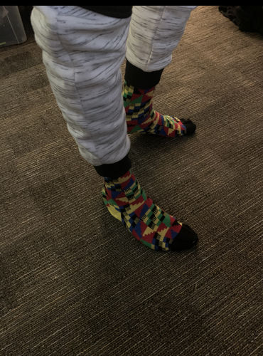 Customer photo review of The New Afrisocks Collection