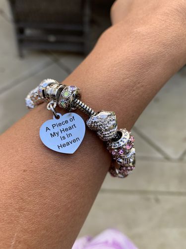 Customer photo review of Piece Of My Heart Bracelet