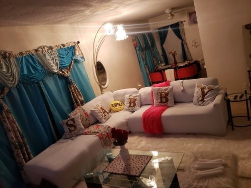 Customer photo review of IB™ Stretchable Elastic Sofa Covers
